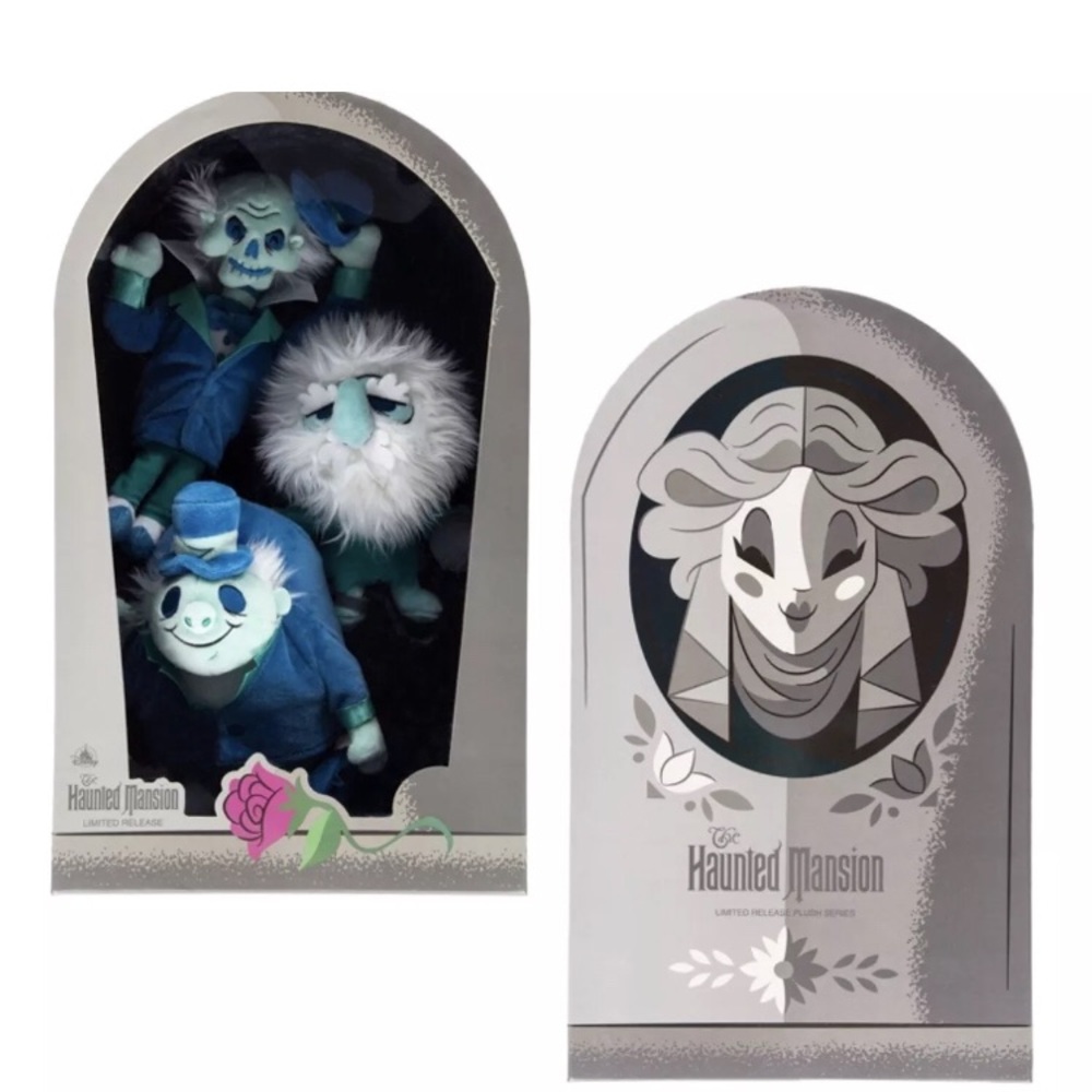 Haunted Mansion Hitchhiking Ghost Plush Set